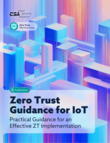 Zero Trust Guidance for IoT